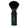 Edwin Jagger Black Travel Shaving Brush (Black Synthetic)