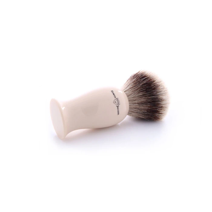 Edwin Jagger EJ107 Imitation Ivory Shaving Brush (Super Badger) 1 Edwin Jagger EJ107 Imitation Ivory Shaving Brush (Super Badger)