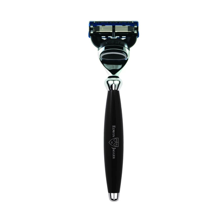 Edwin Jagger Bulbous Black Fusion Razor 1 Edwin Jagger Bulbous Black Fusion Razor