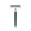Edwin Jagger 3ONE6 Stainless Steel Anodised Green DE Safety Razor