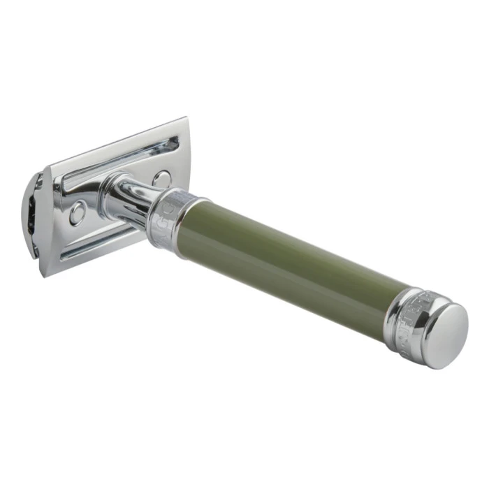 Edwin Jagger DE88 Green DE Safety Razor (Closed Comb) 3 Edwin Jagger DE88 Green DE Safety Razor (Closed Comb) - Image 3