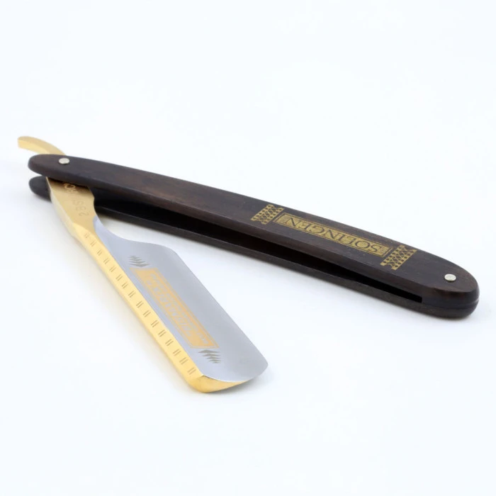 Dovo Bismarck Straight Razor Ebony 6/8" 1 Dovo Bismarck Straight Razor Ebony 6/8"