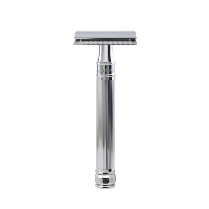 Edwin Jagger DE89 Long Chrome Lined DE Safety Razor (Closed Comb)
