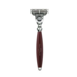 Edwin Jagger Bulbous Red Mach3 Razor