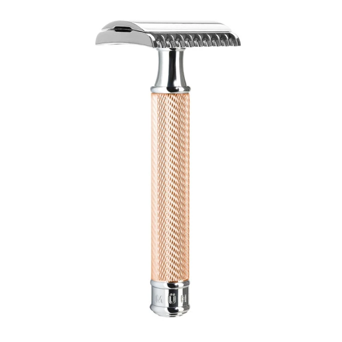 Muhle R41 Rose Gold DE Razor (Open Comb) 1 Muhle R41 Rose Gold DE Razor (Open Comb)