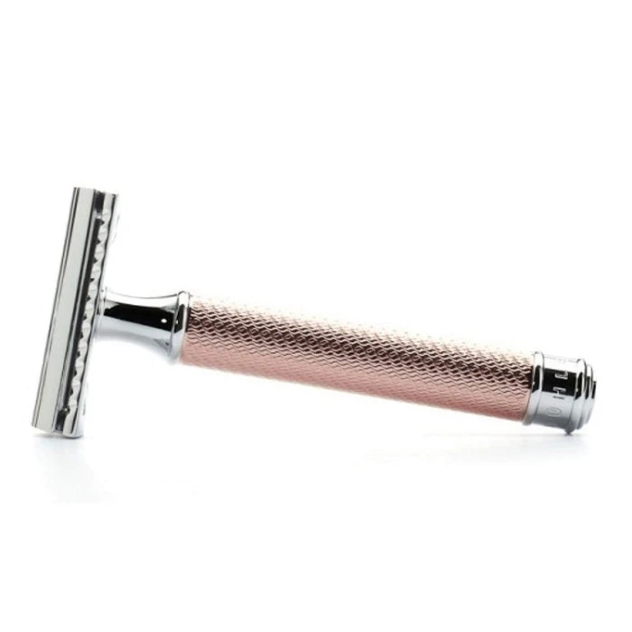 Muhle R89 Rose Gold DE Safety Razor (Closed Comb) - Image 2