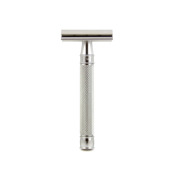 Edwin Jagger 3ONE6 Stainless Steel Knurled DE Safety Razor 1 Edwin Jagger 3ONE6 Stainless Steel Knurled DE Safety Razor