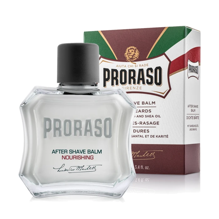 Proraso Nourishing Aftershave Balm With Sandalwood And Shea Oil 100ml 1 Proraso Nourishing Aftershave Balm With Sandalwood And Shea Oil 100ml