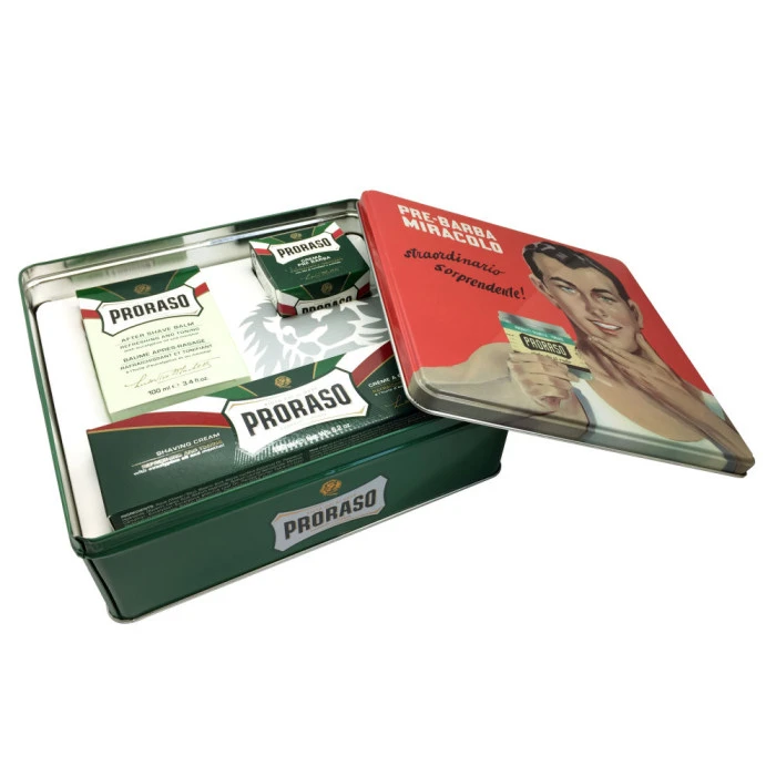 Proraso Vintage Selection Tin (Refreshing & Toning) 2 Proraso Vintage Selection Tin (Refreshing & Toning) - Image 2