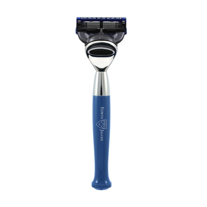 Edwin Jagger Blue Fusion Razor 1 Edwin Jagger Blue Fusion Razor
