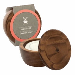 Muhle Grapefruit & Mint Shaving Soap In A Wooden Bowl 65g -Pure Living Deals Store rn3gm 2022 2